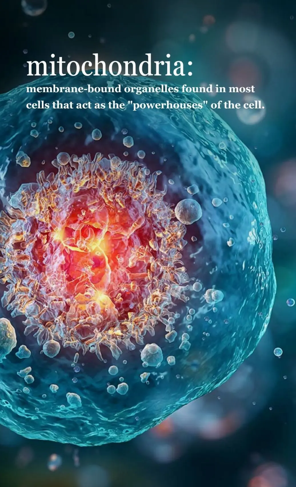 mitochondria - powerhouses of the cell